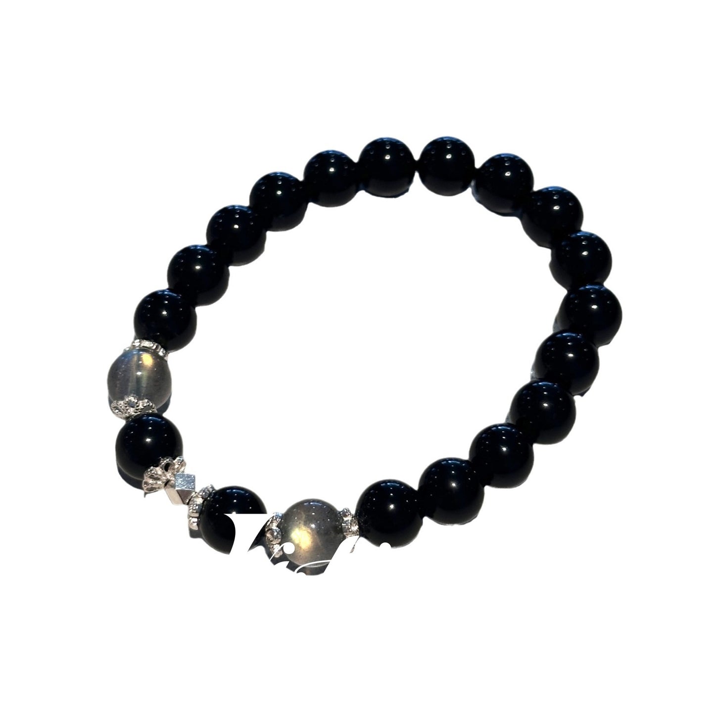 Anti-villain positive energy and peace | Obsidian bracelet - VITIER