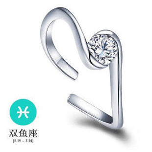 Love couple ring | Zodiac ring - VITIER