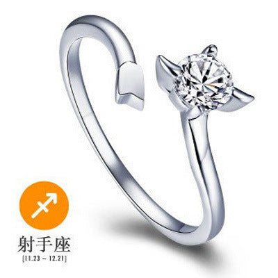 Love couple ring | Zodiac ring - VITIER