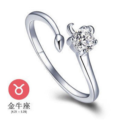 Love couple ring | Zodiac ring - VITIER