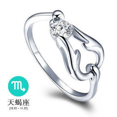 Love couple ring | Zodiac ring - VITIER