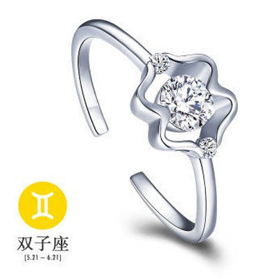 Love couple ring | Zodiac ring - VITIER
