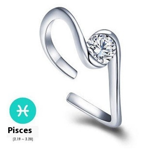 Love couple ring | Zodiac ring - VITIER