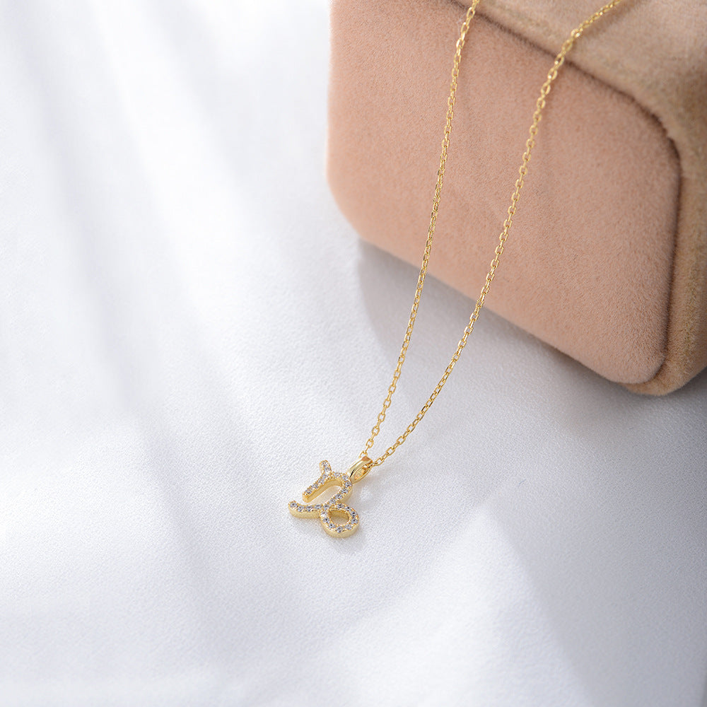 Golden Warrior | Zodiac Necklace-VITIER