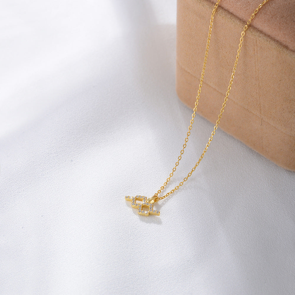 Golden Warrior | Zodiac Necklace-VITIER