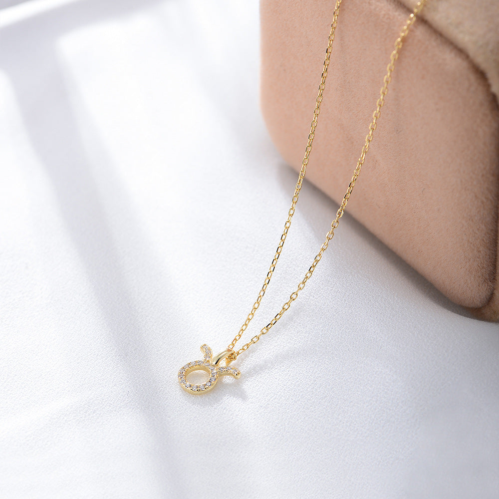 Golden Warrior | Zodiac Necklace-VITIER