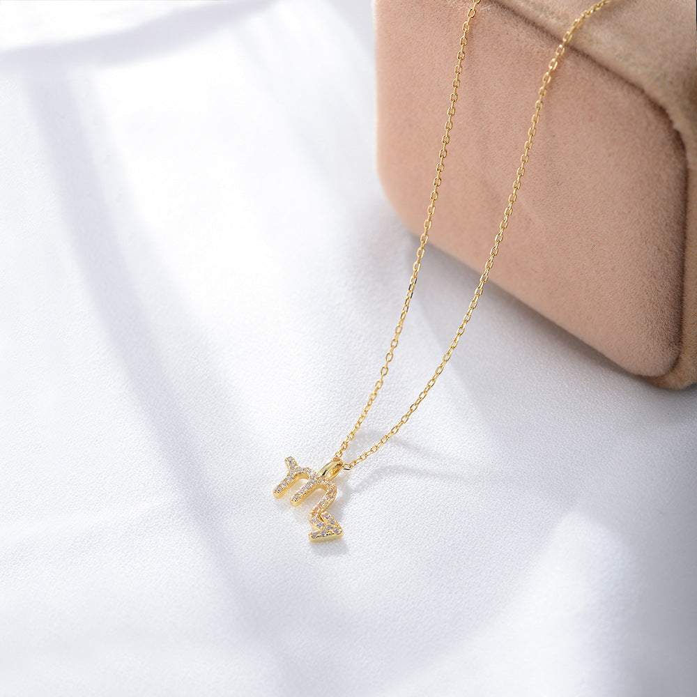 Golden Warrior | Zodiac Necklace-VITIER