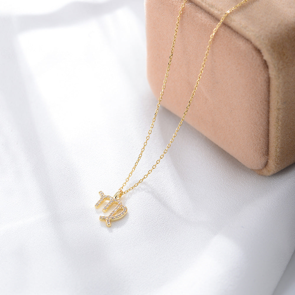 Golden Warrior | Zodiac Necklace-VITIER
