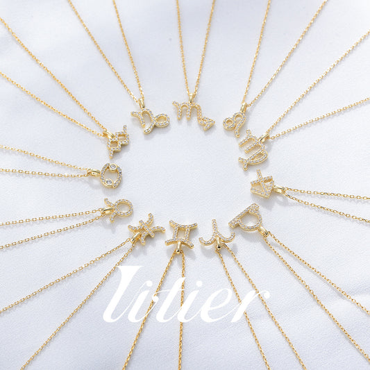 Golden Warrior | Zodiac Necklace-VITIER